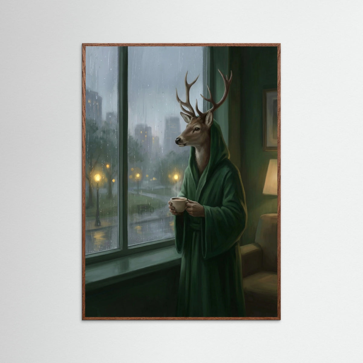 Oak Dark Diner Solitaire