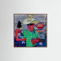 Oak Dark Dip Cone Big Poster