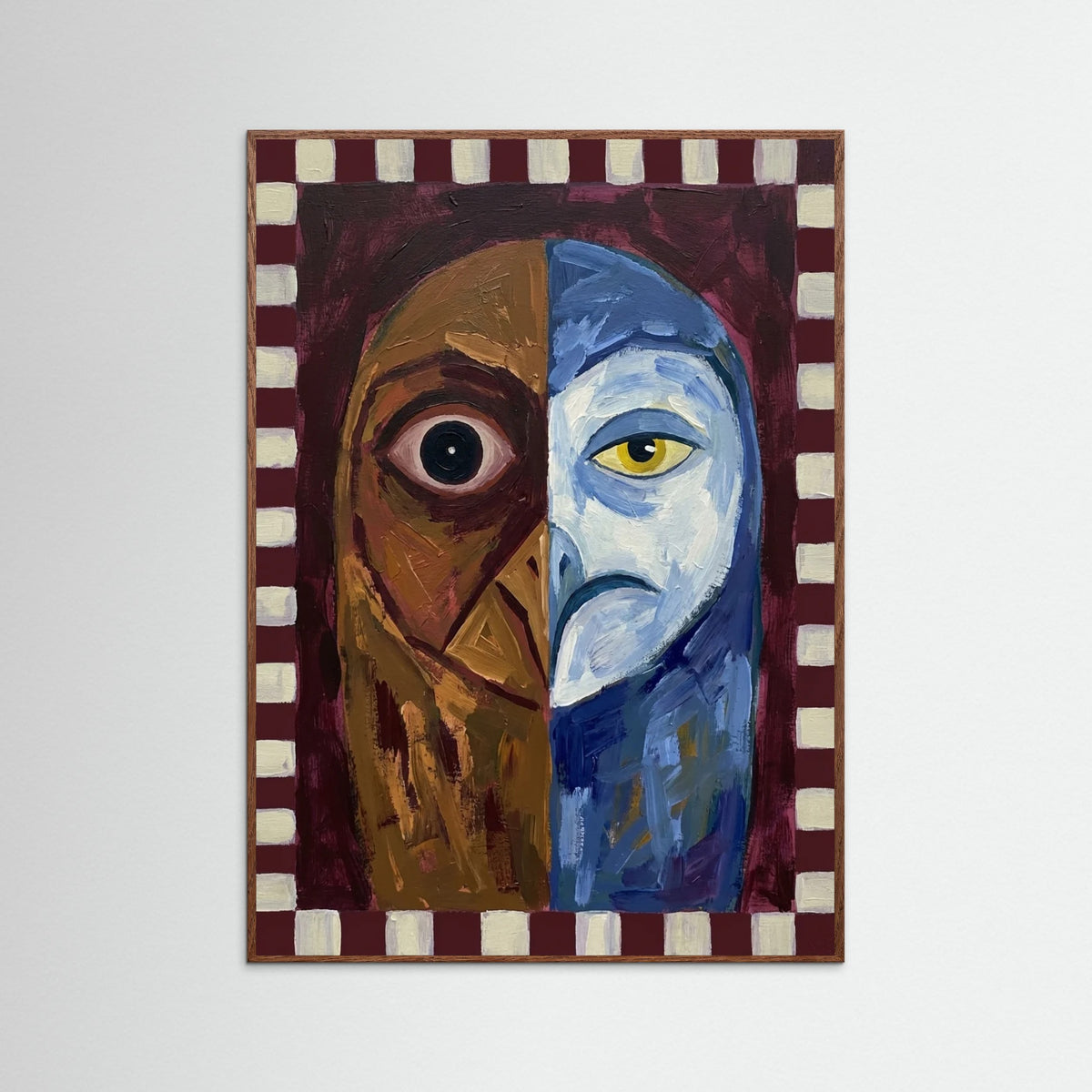 Oak Dark Divided Visage