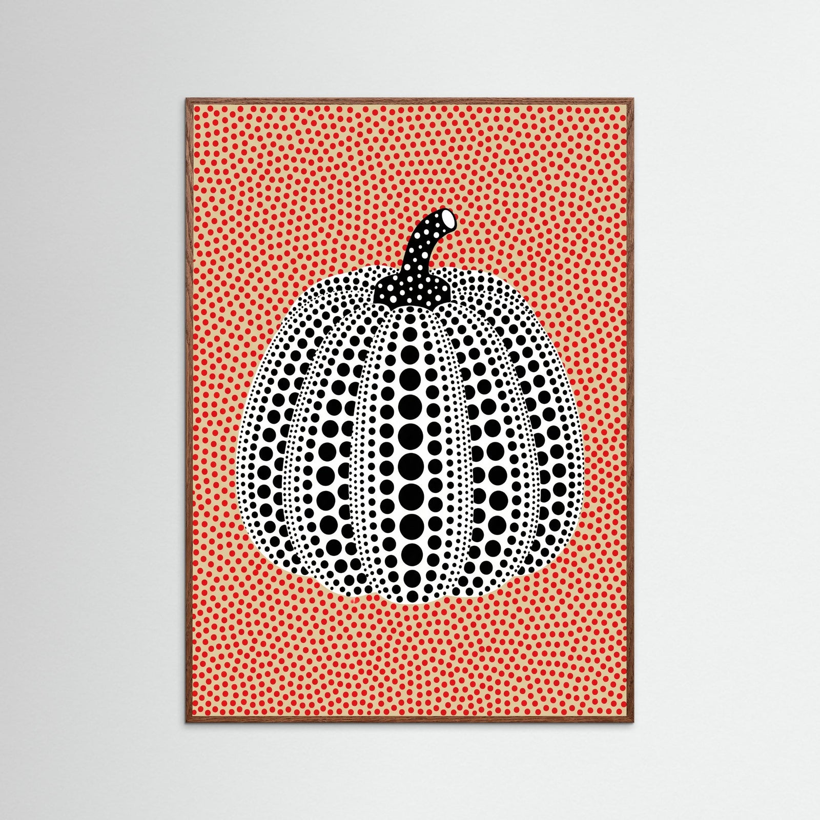 Oak Dark Dotted Pumpkin Pop