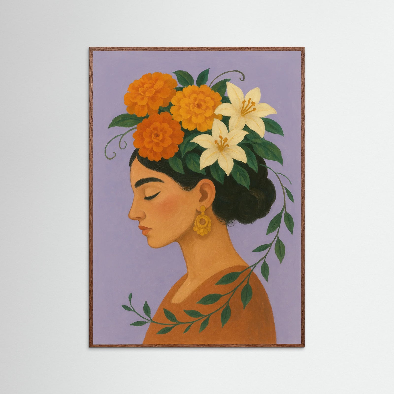 Oak Dark Dreaming Blossoms