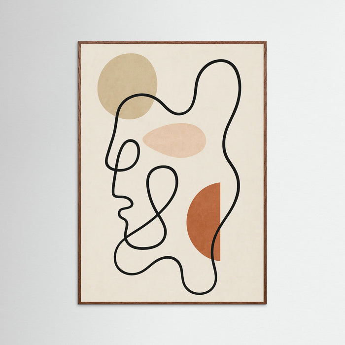 Oak Dark Dreamlike Outline