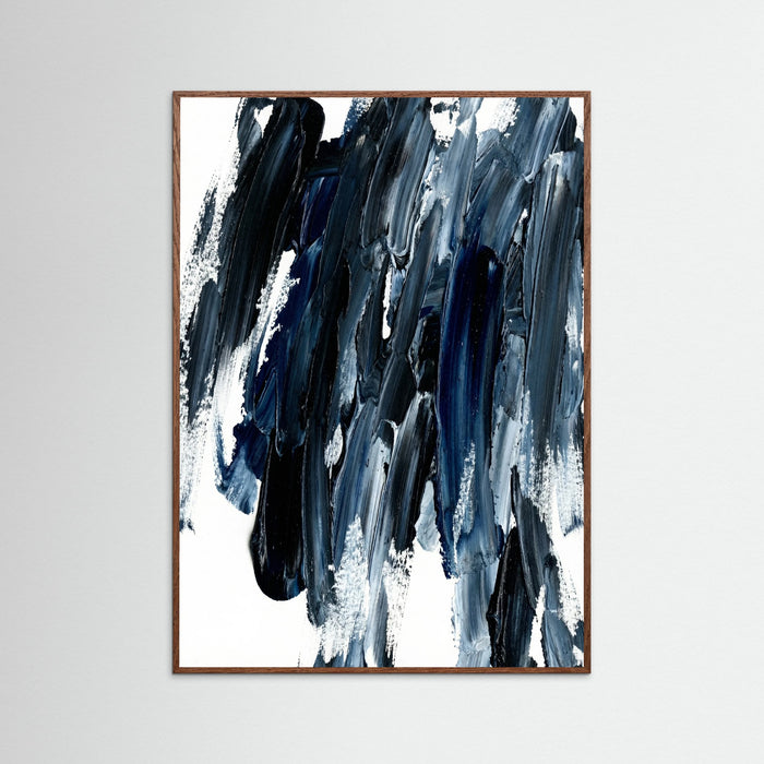 Oak Dark Dynamic Brushstrokes