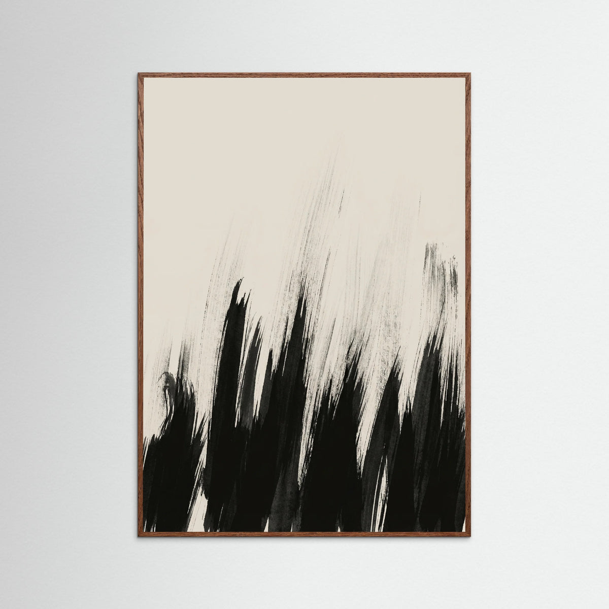 Oak Dark Dynamic Brushstrokes