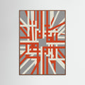 Oak Dark Dynamic Crimson Lines