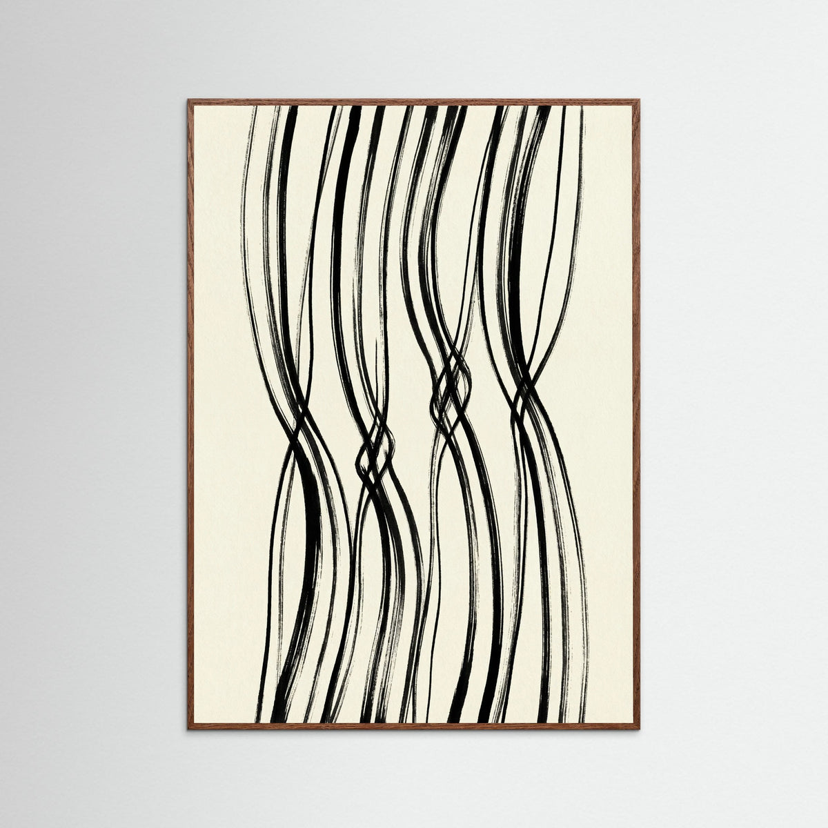 Oak Dark Dynamic Ink Loops
