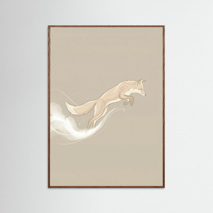 Dynamic Racquet Splash – plakat og kunsttryk