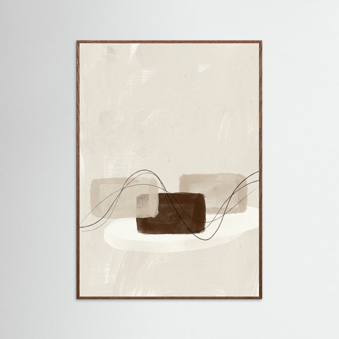 Oak Dark Earthen Abstraction