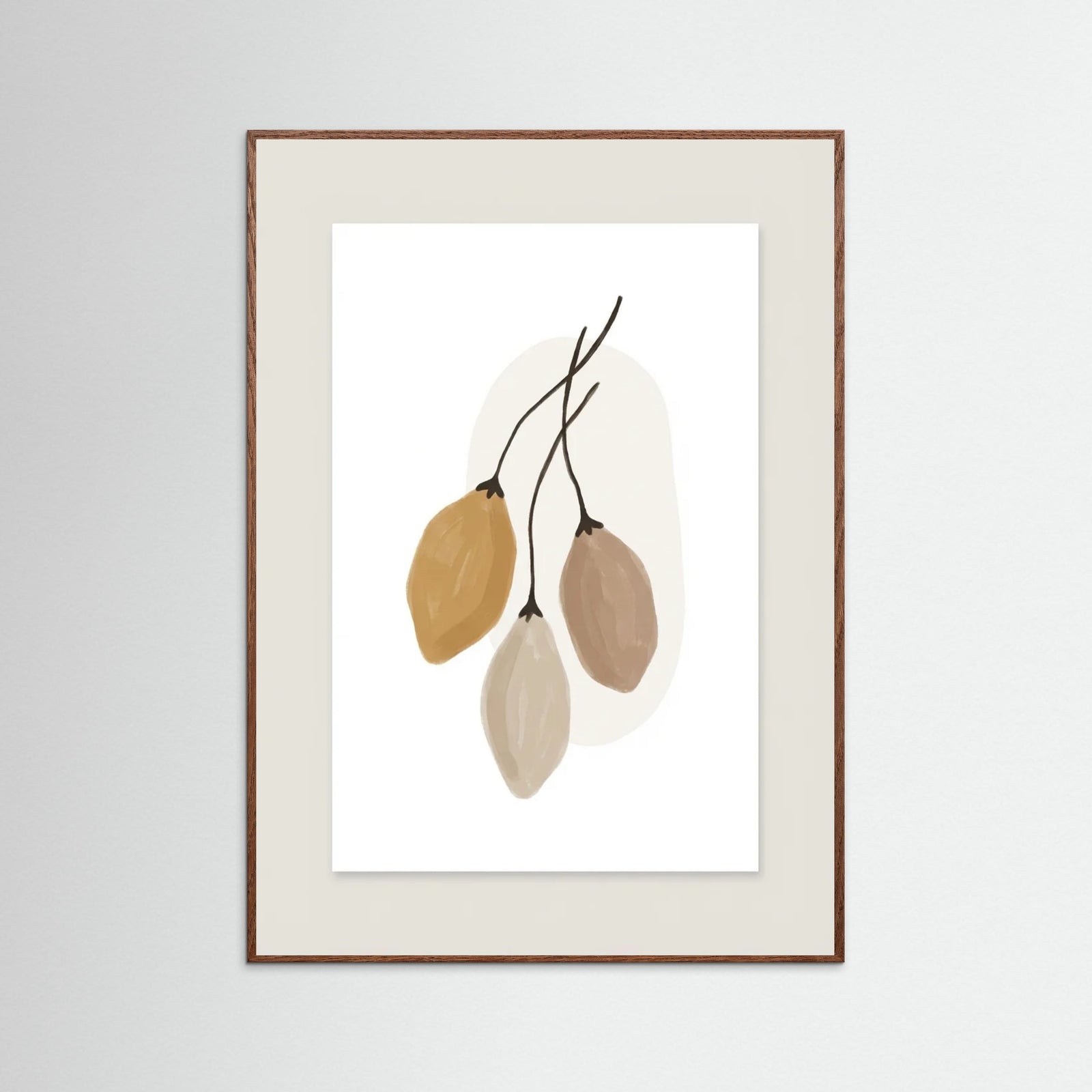 Oak Dark Earthen Bloom