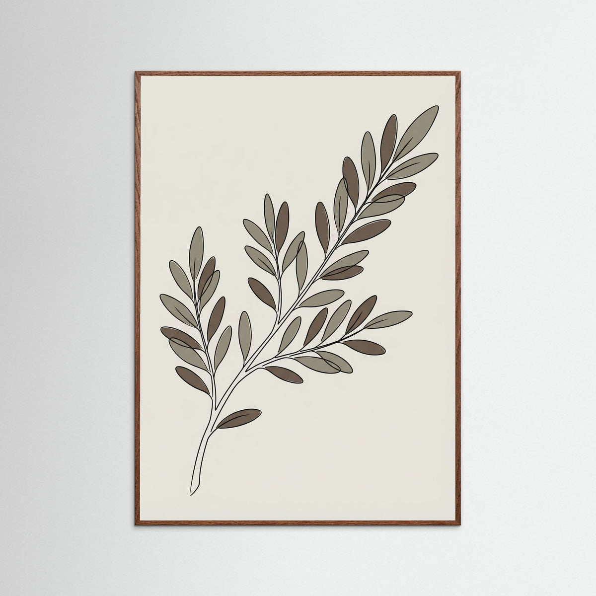 Oak Dark Earthy Botanical Grace