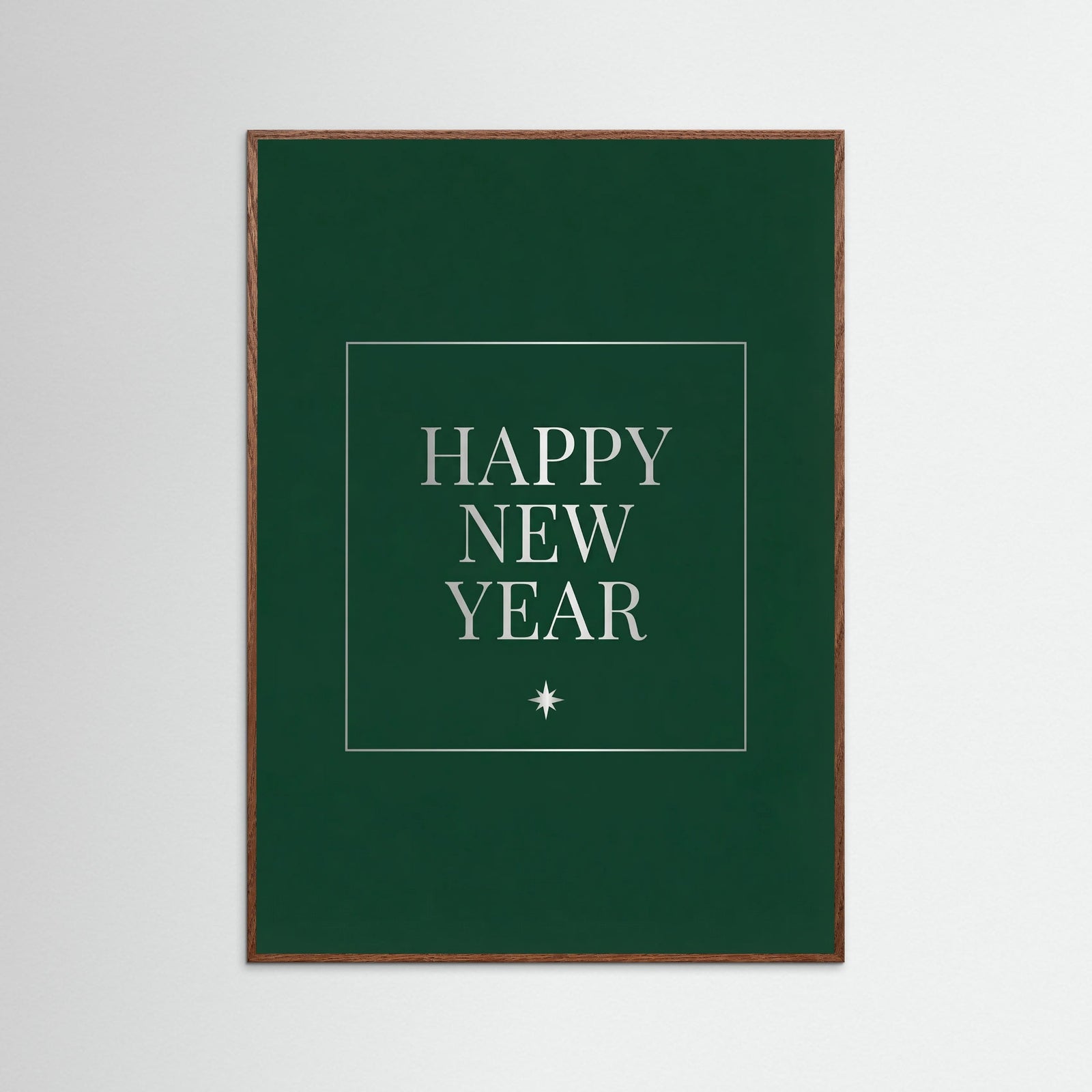 Oak Dark Elegant Christmas Wish