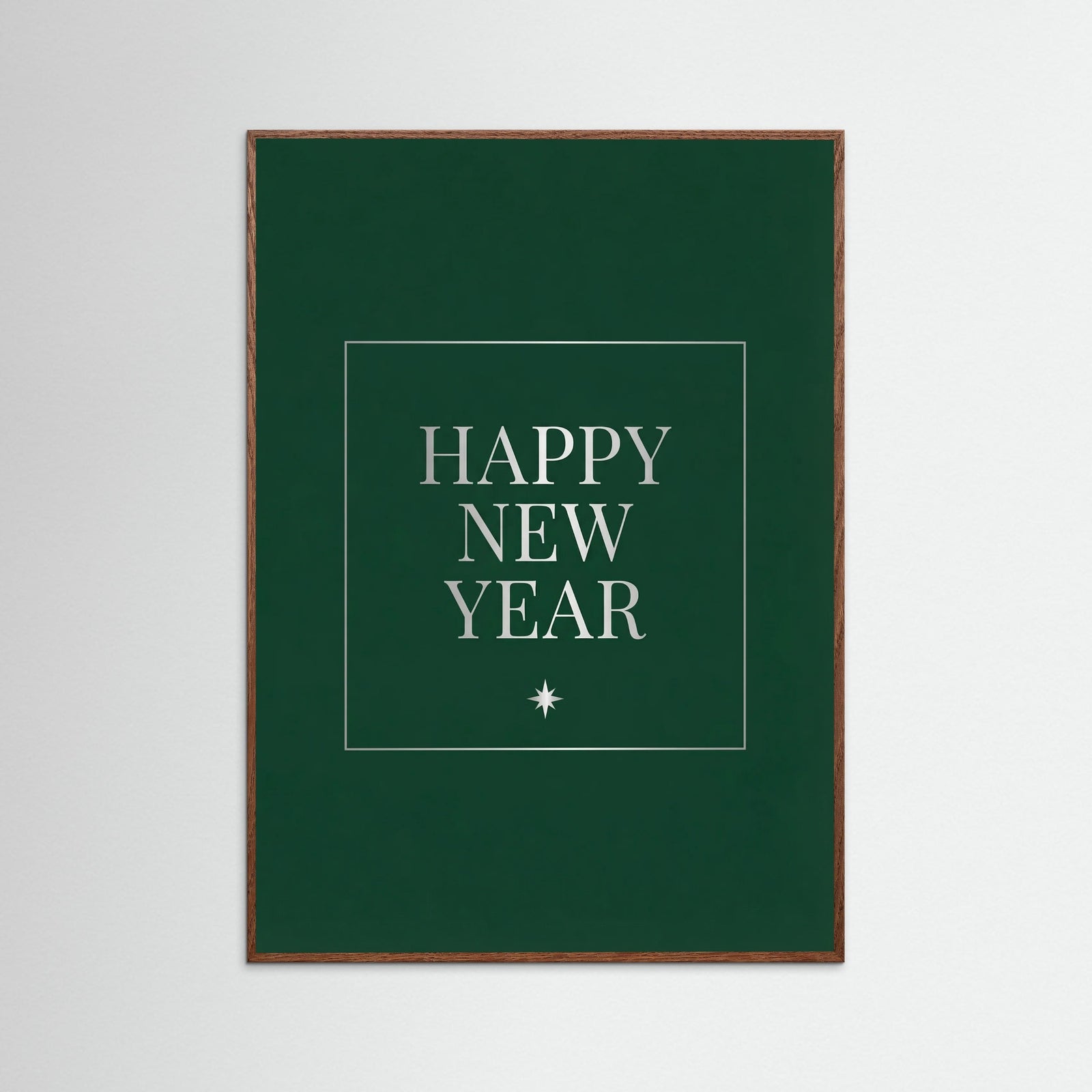 Oak Dark Elegant Christmas Wish