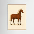 Oak Dark Elegant Horse