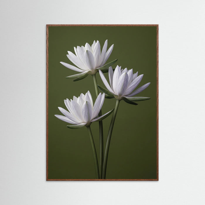 Oak Dark Elegant Irises