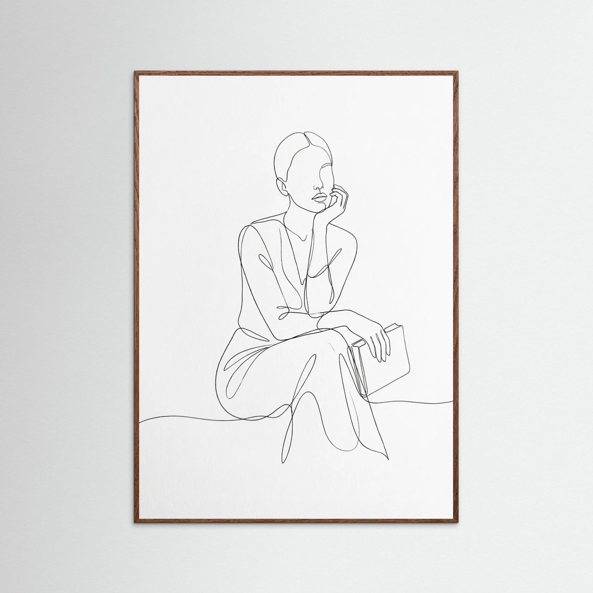 Oak Dark Elegant Silhouette