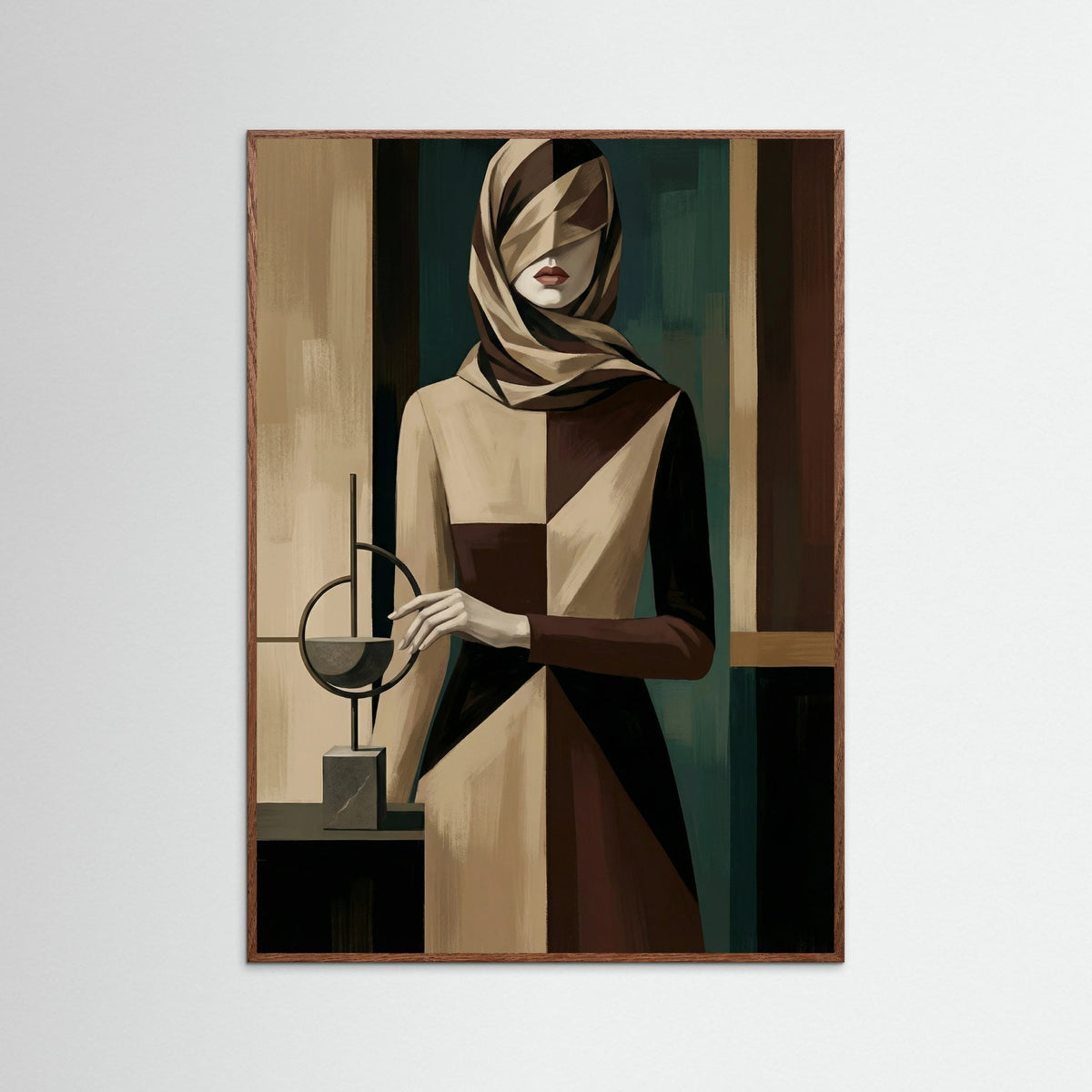 Oak Dark Elegant Silhouette