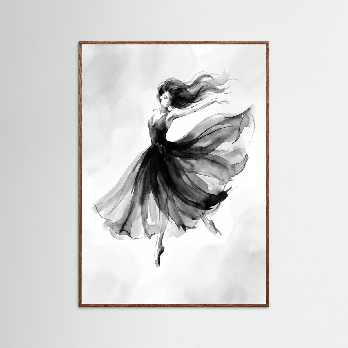 Oak Dark Elegant Silhouette