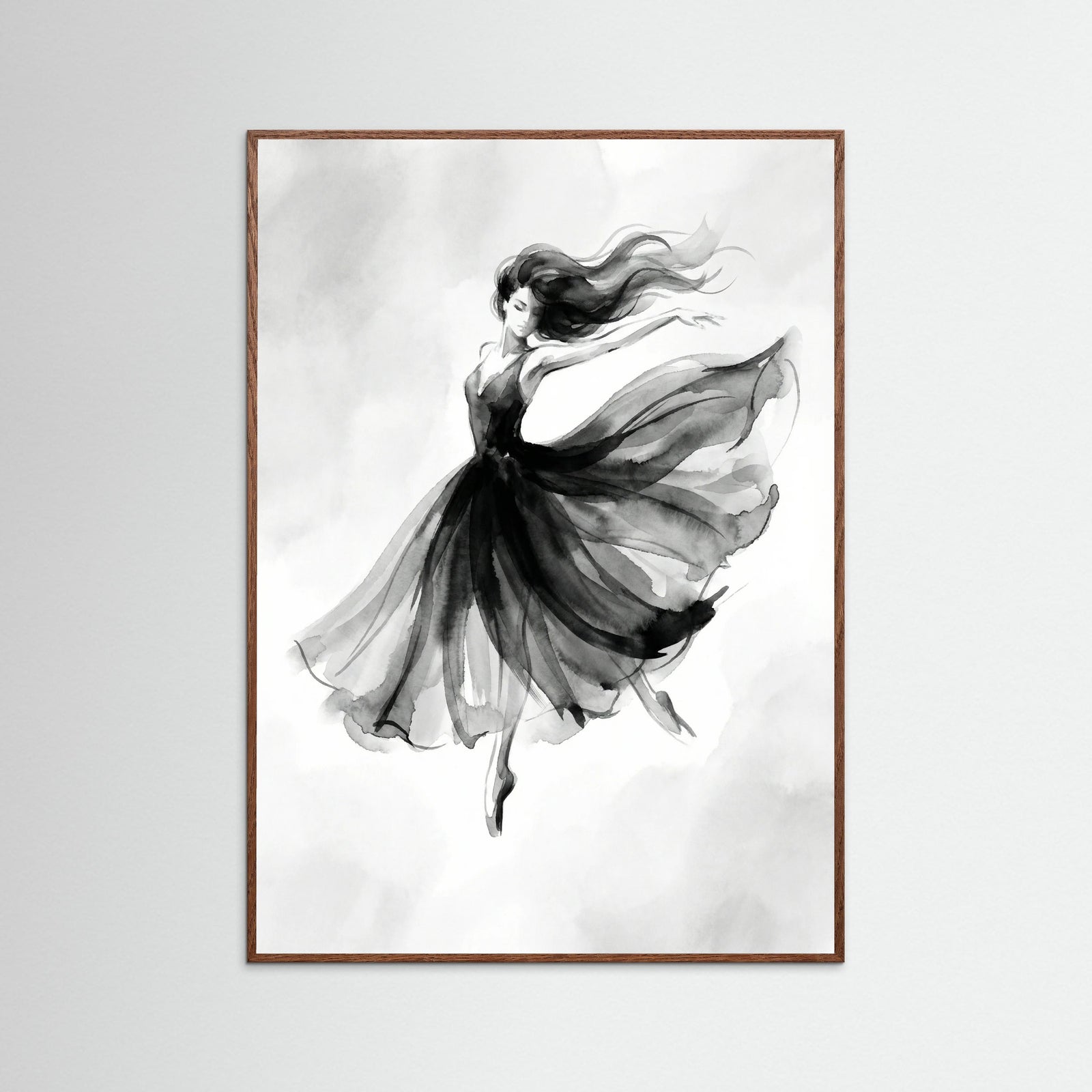 Oak Dark Elegant Silhouette