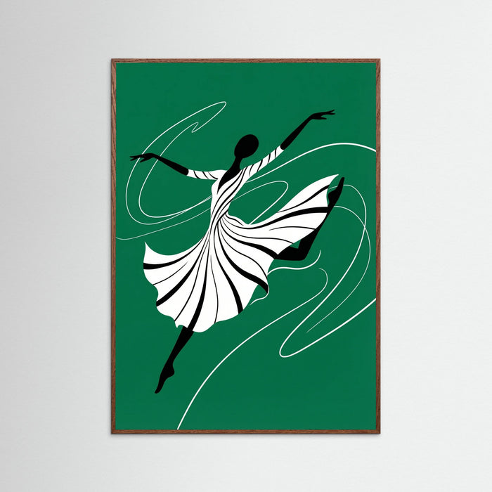 Oak Dark Emerald Dance