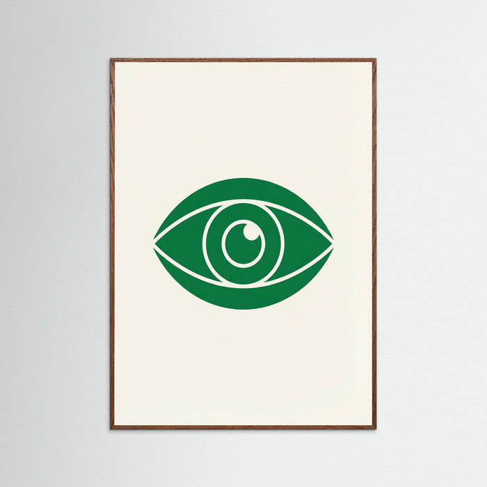 Emerald Gesture – poster and art print