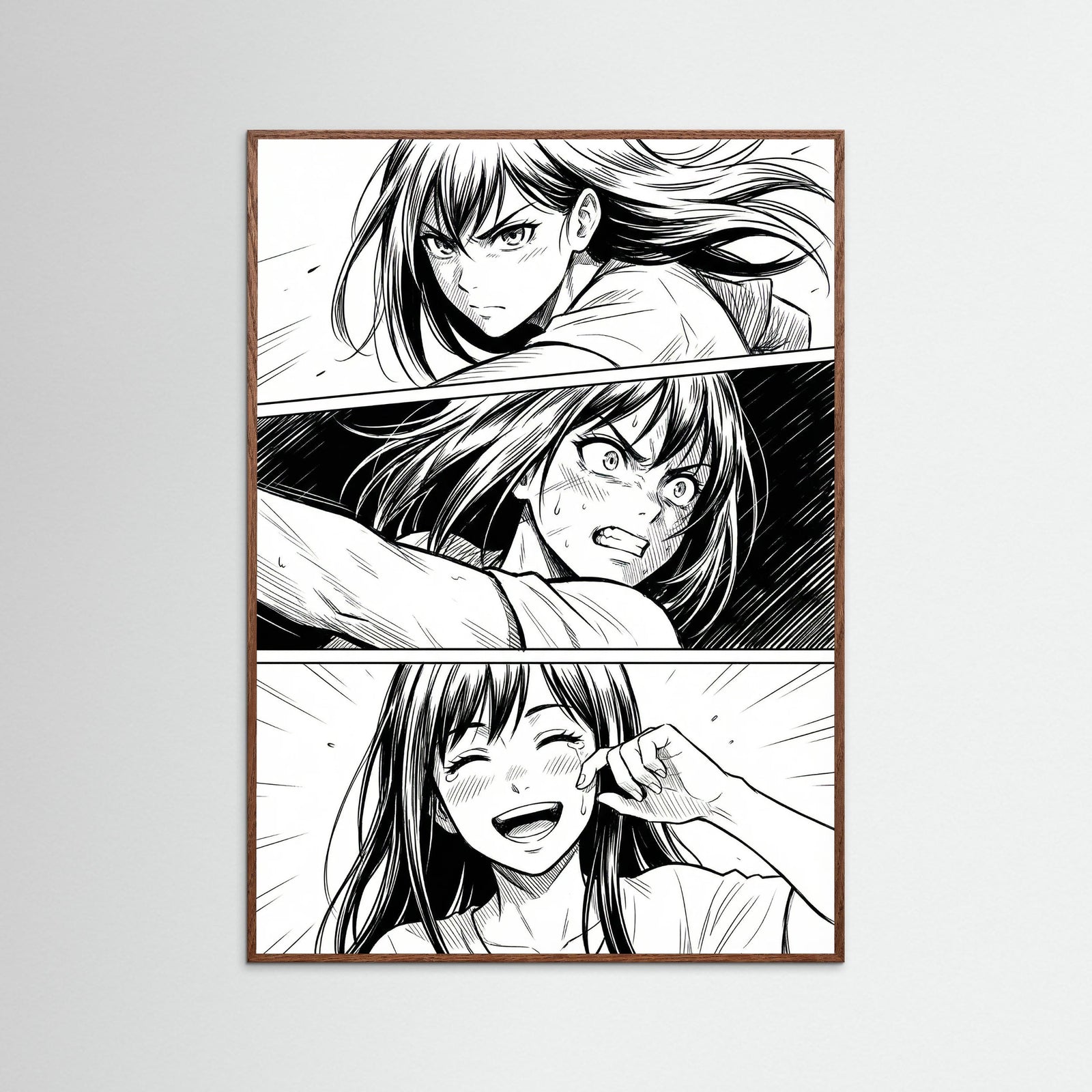 Oak Dark Emotional Manga Gaze