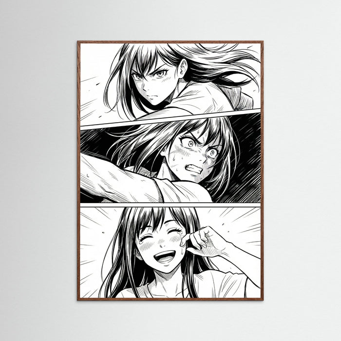 Oak Dark Emotional Manga Gaze
