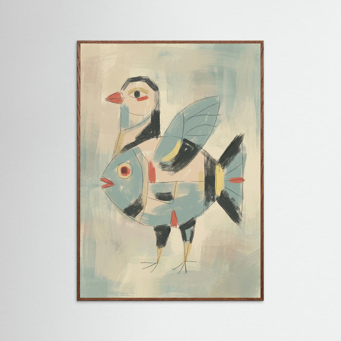 Oak Dark Enigmatic Klee Portrait