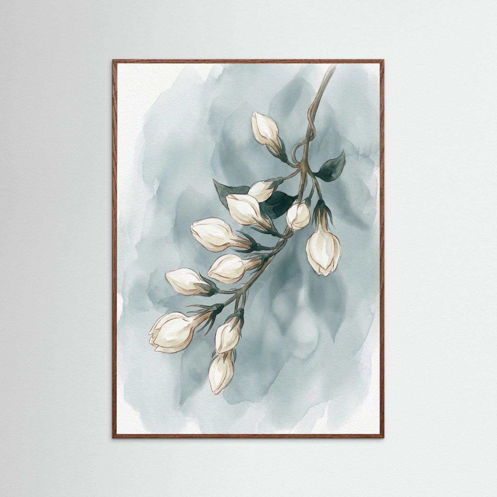 Oak Dark Ethereal White Bloom