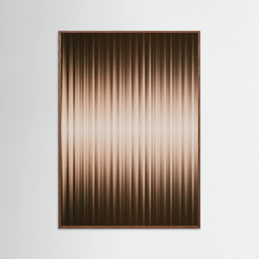 Póster Euphoria - Brown and White – póster e impresión artística