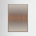 Euphoria - Gray and Orange Poster – plakat og kunsttryk