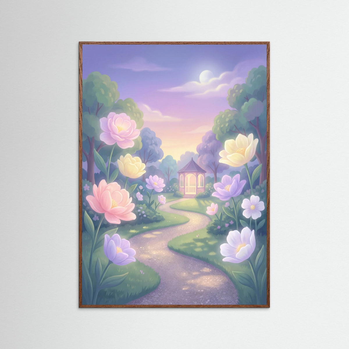 Oak Dark Evening Garden Glow