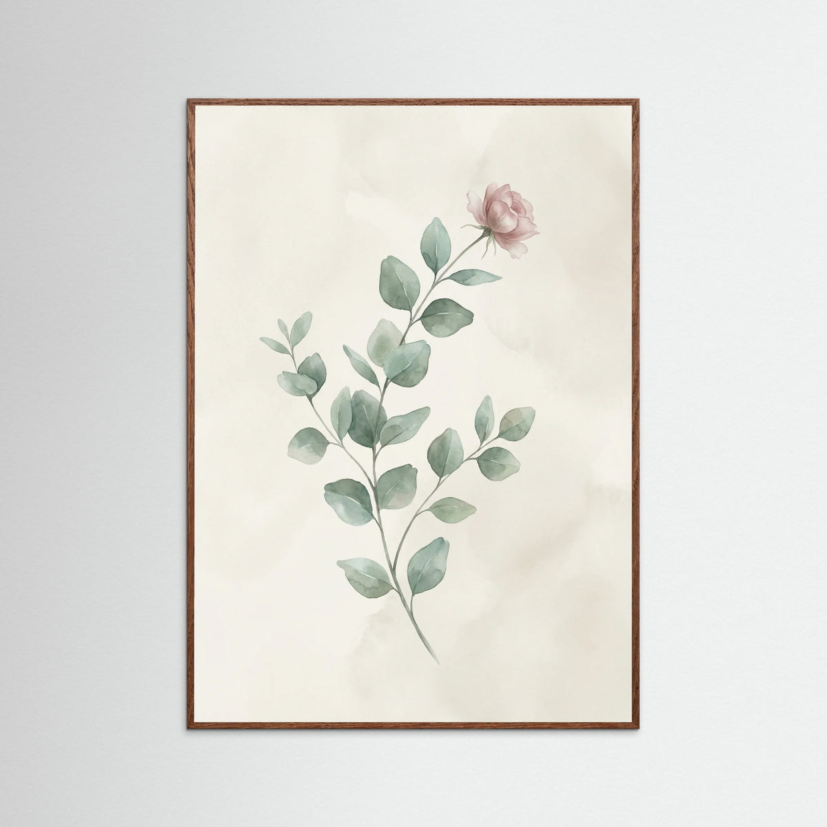 Oak Dark Faded Meadow Blooms