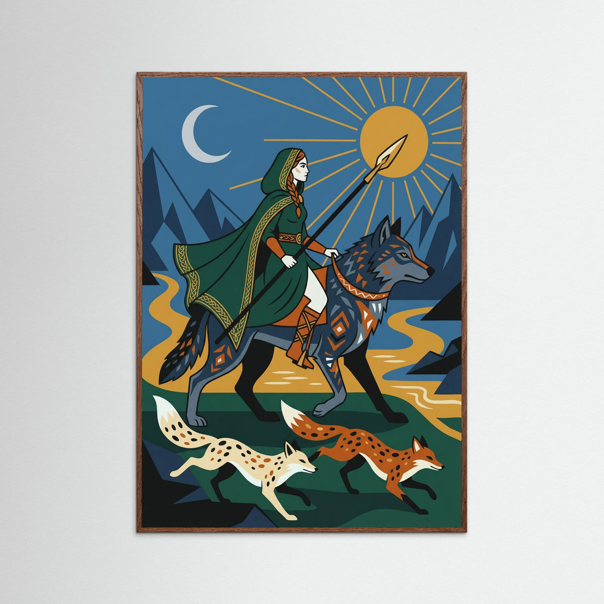 Oak Dark Falconers Green Hunt