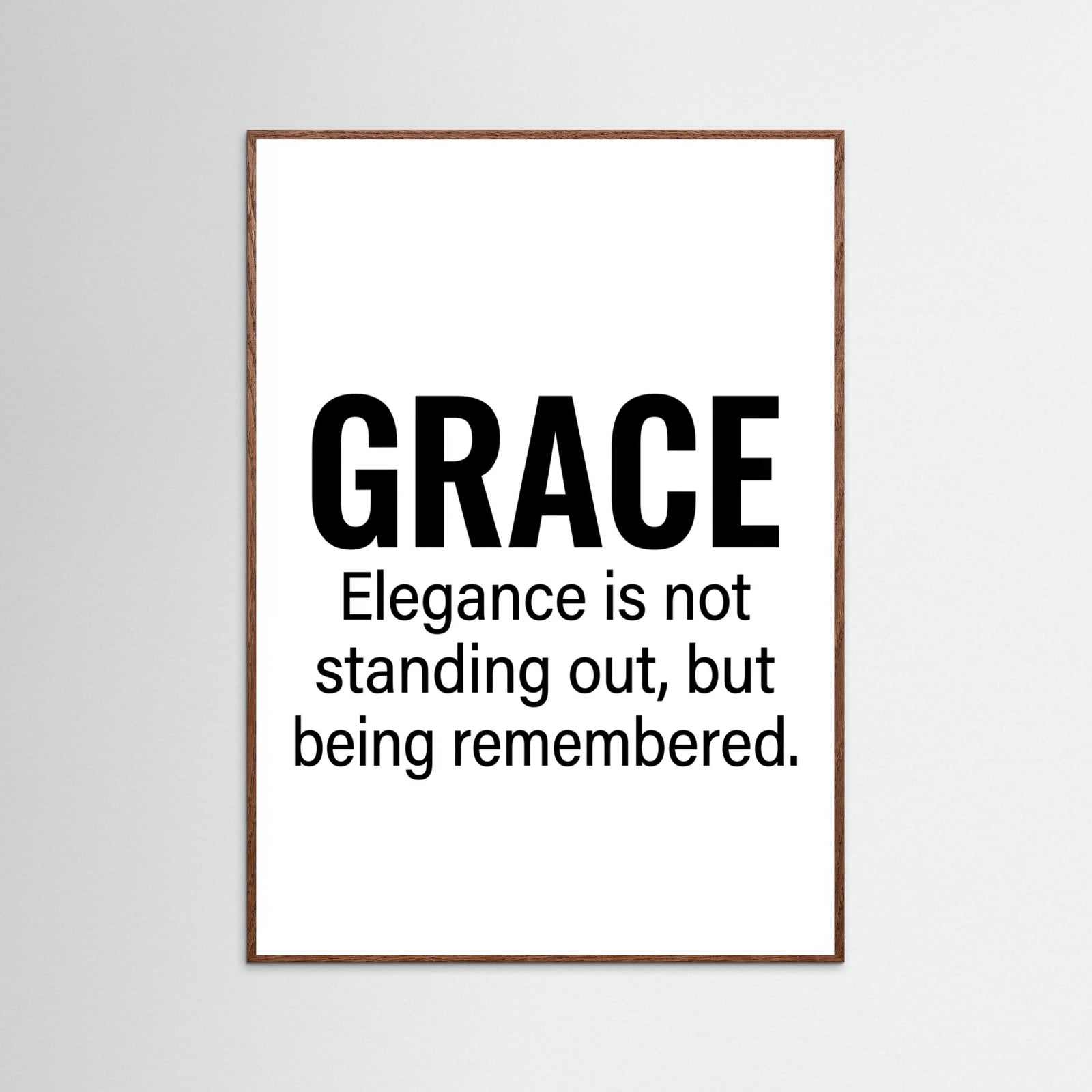 Oak Dark Fashion Statement