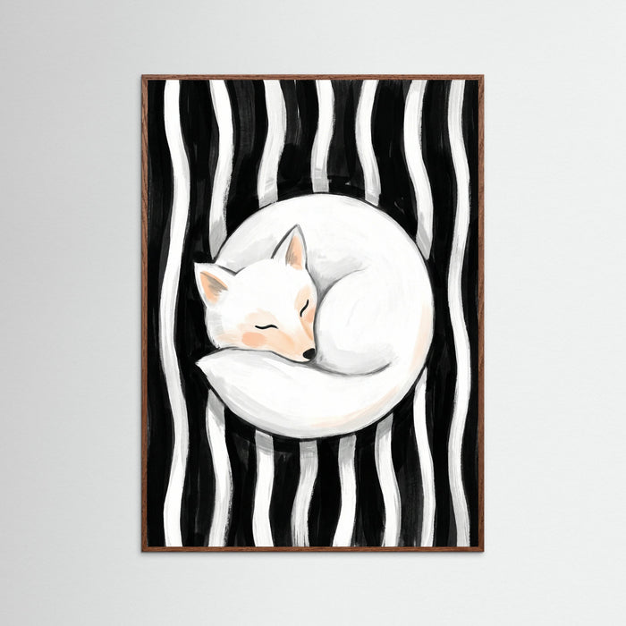 Oak Dark Feline Embrace
