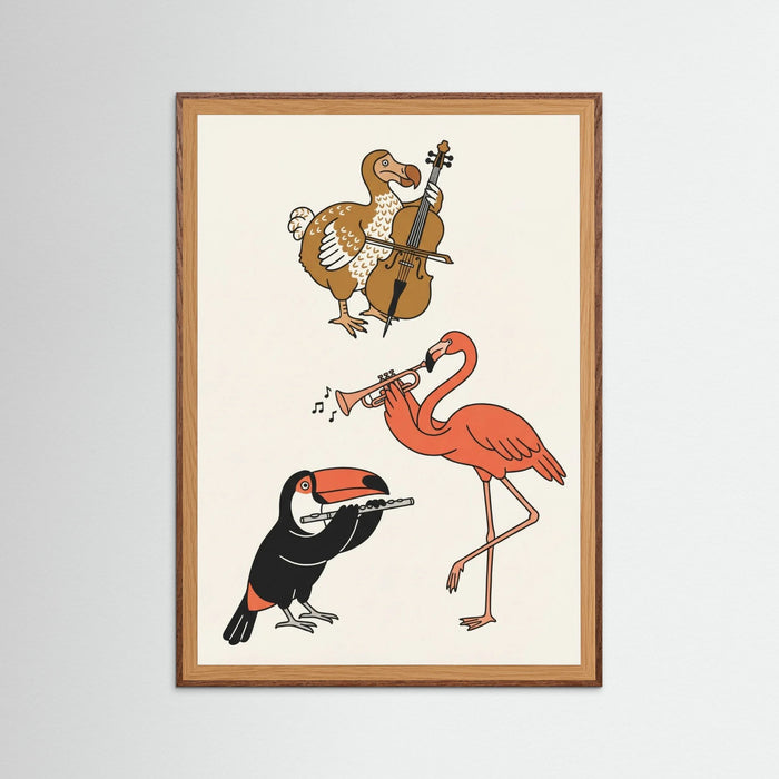 Feline Footwear Parade – plakat og kunsttryk
