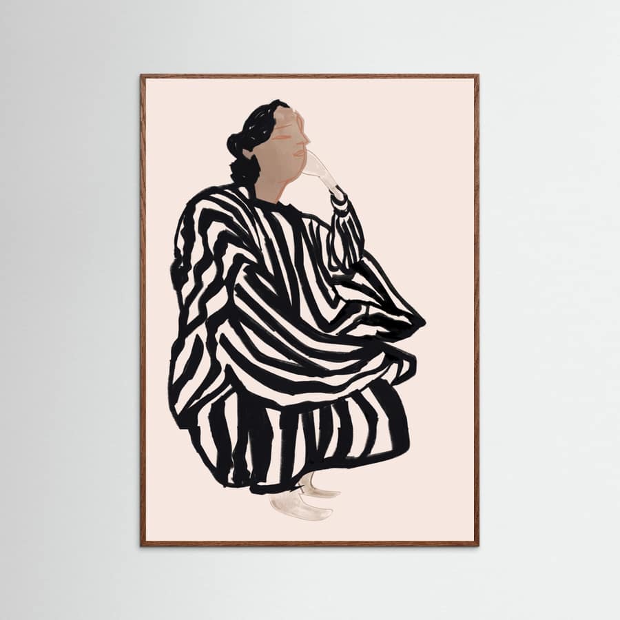 Female Figure 1 Poster – poster and art print