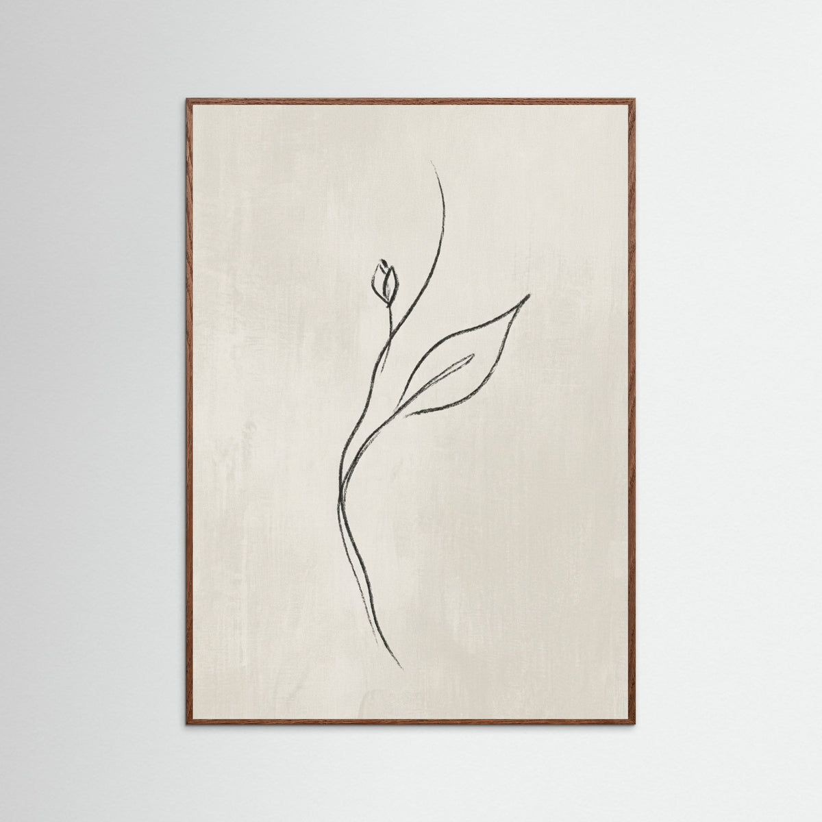 Oak Dark Feminine Silhouette