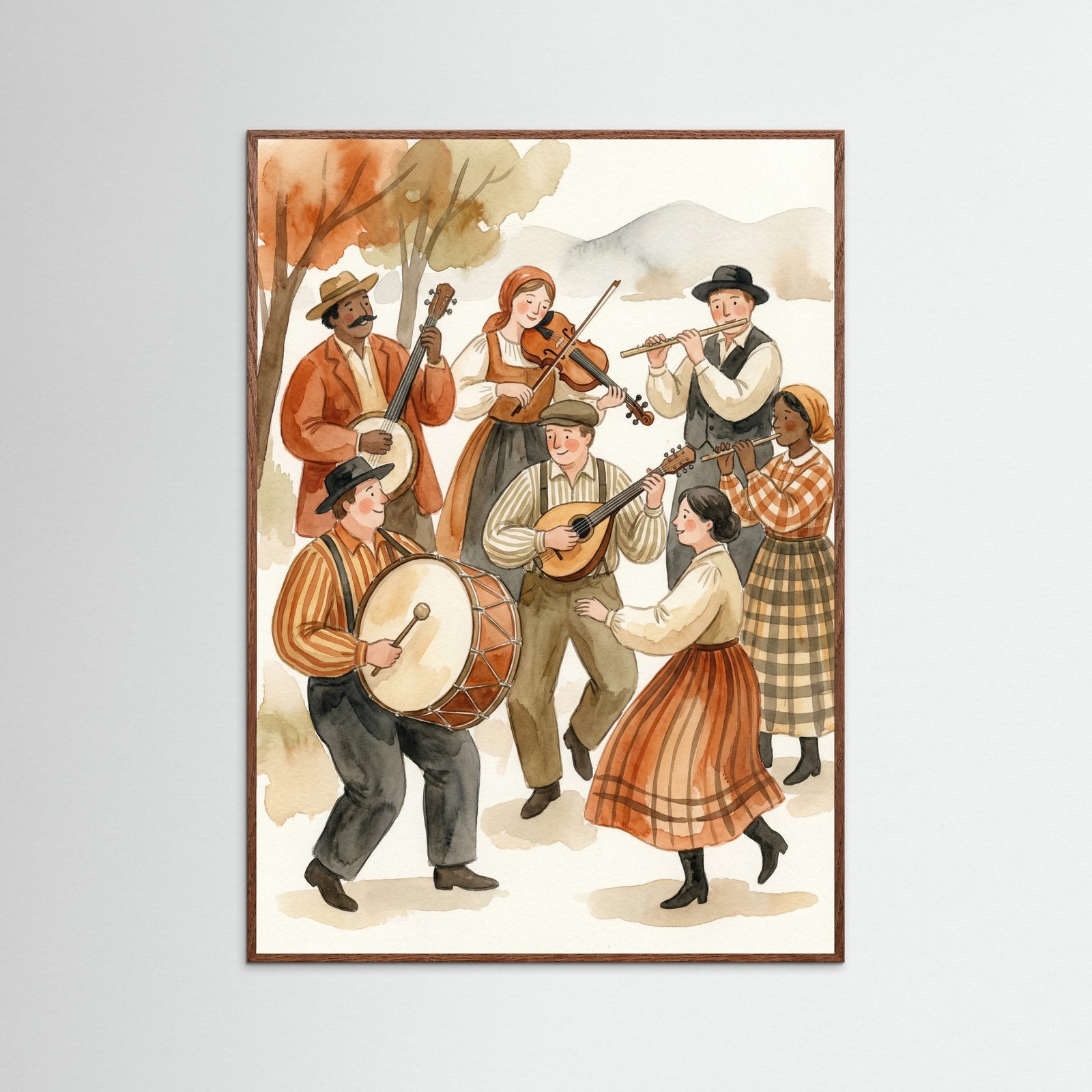 Oak Dark Festive Dance