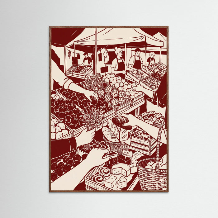 Festive Gathering – Poster und Kunstdruck