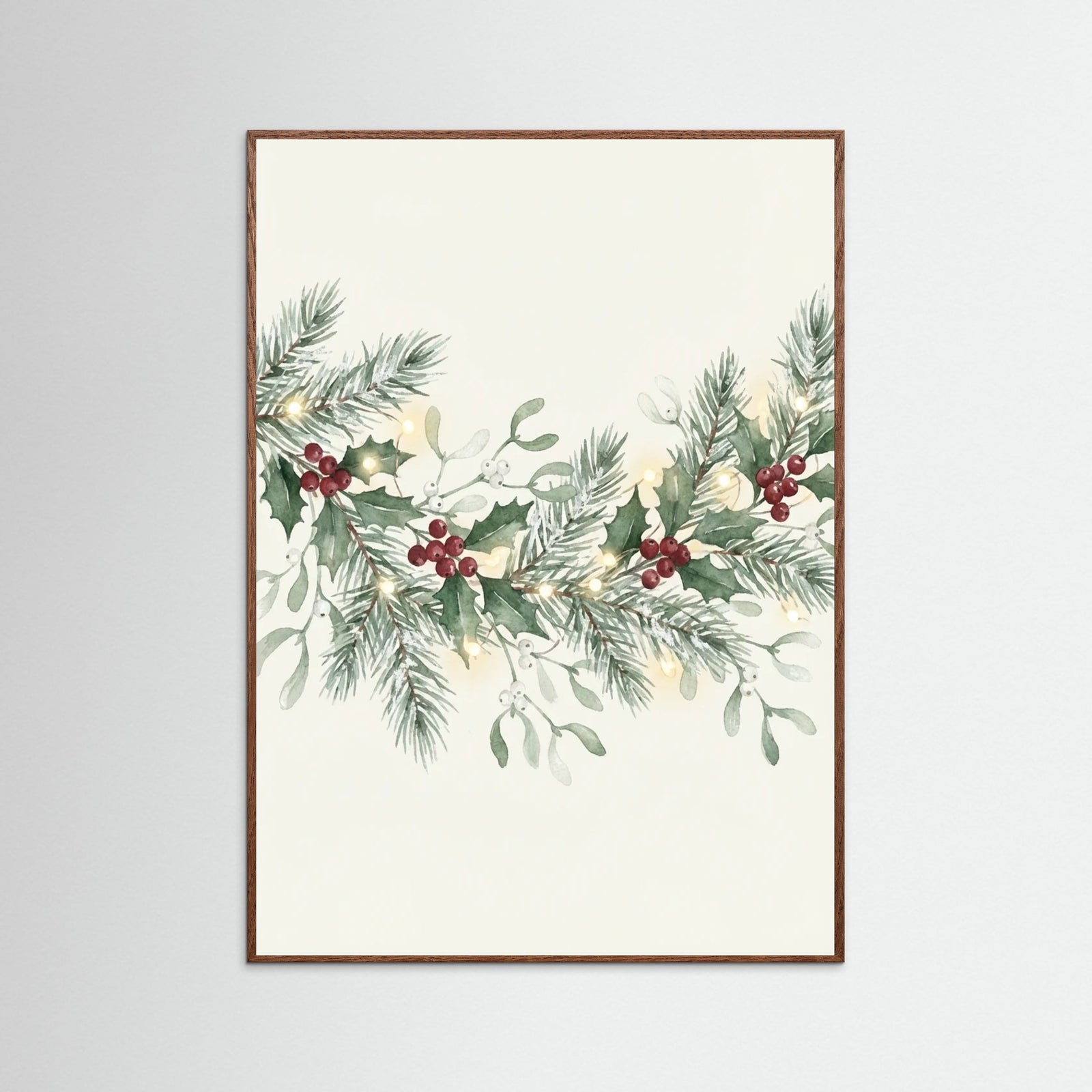 Oak Dark Festive Greens