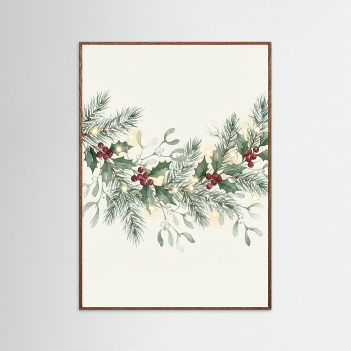 Oak Dark Festive Greens