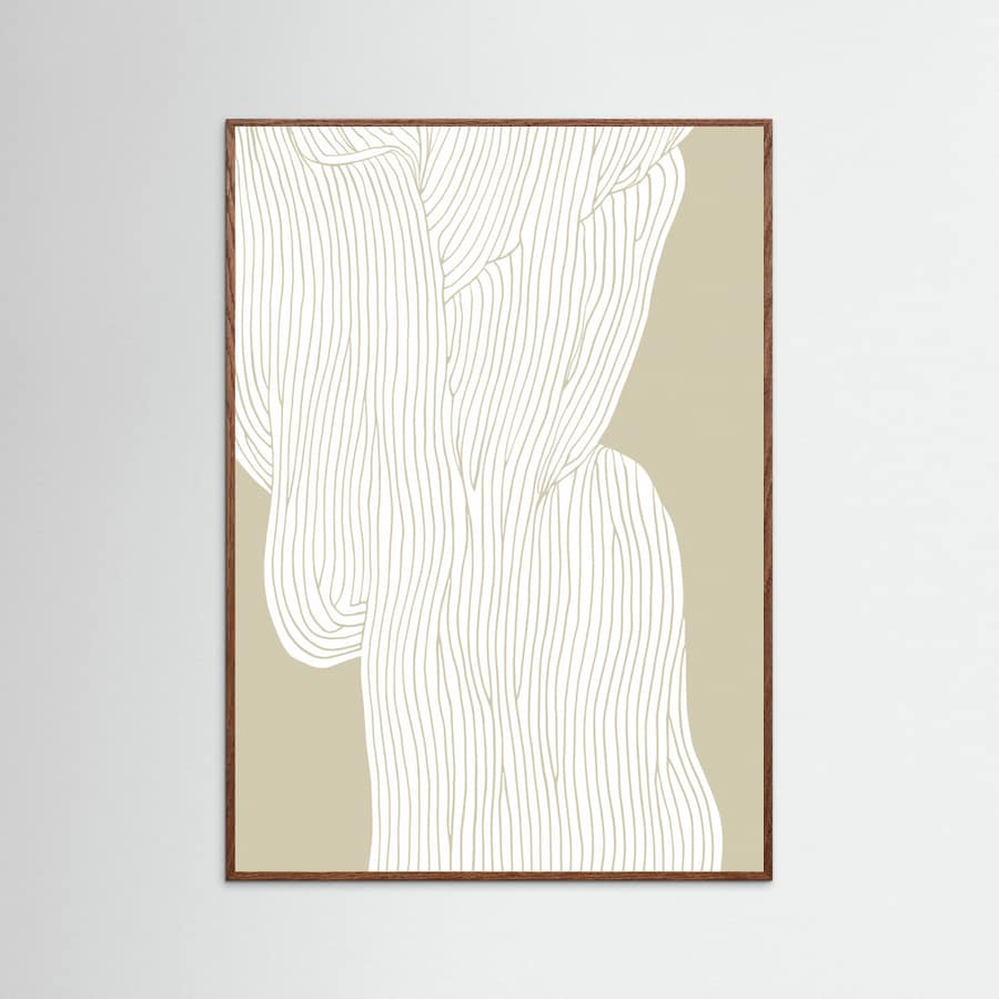 Fibers No 5 Poster – Poster und Kunstdruck