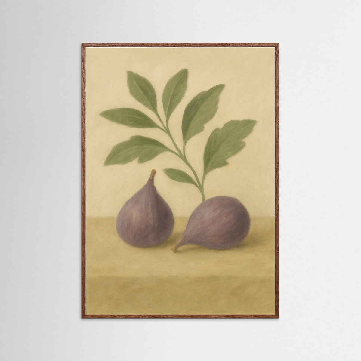 Oak Dark Fig study