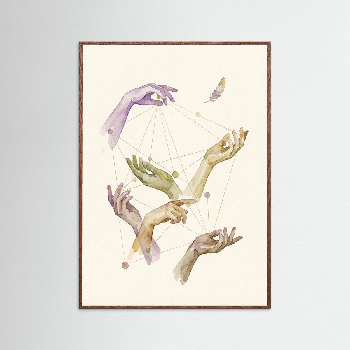 Oak Dark Figured Constellations