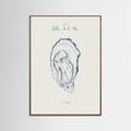 Filles de la mer n.1 - L’ostrica Poster – plakat og kunsttryk