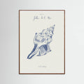 Filles de la mer n.2 - La conchiglia Poster – plakat og kunsttryk