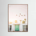 Flamingos In Palm Springs Poster – poster och konsttryck