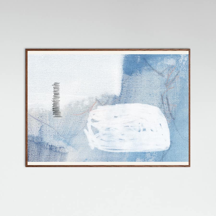 Floating Inside Myself Poster – poster and art print