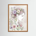 Oak Dark Floral Muse